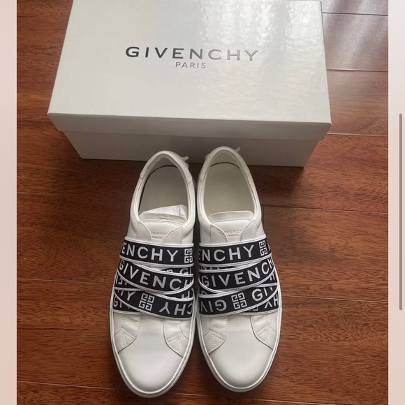 Givenchy White Webbing Mens Sneakers 42